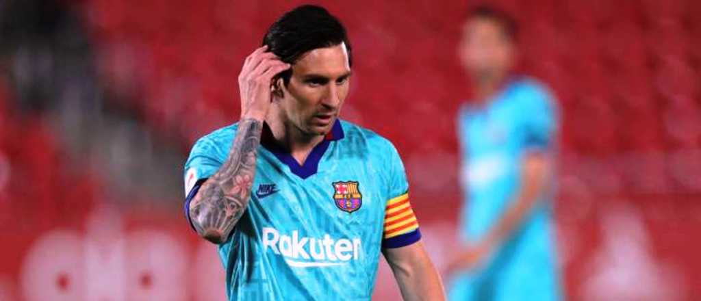El look "a raya" de Messi que explot&oacute; las redes sociales
