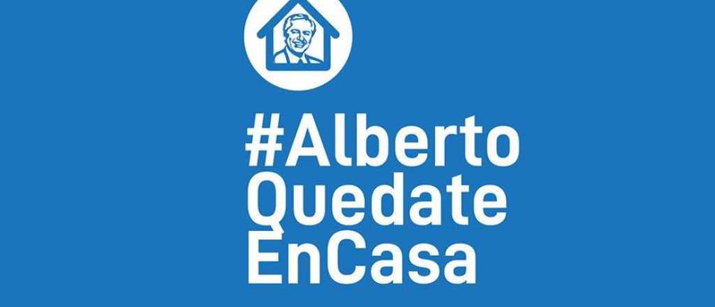 Rosario le pide al presidente: "Alberto, quedate en casa"