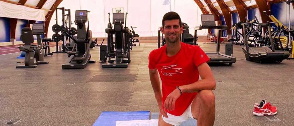 Dio positivo de coronavirus un basquetbolista que estuvo con Djokovic