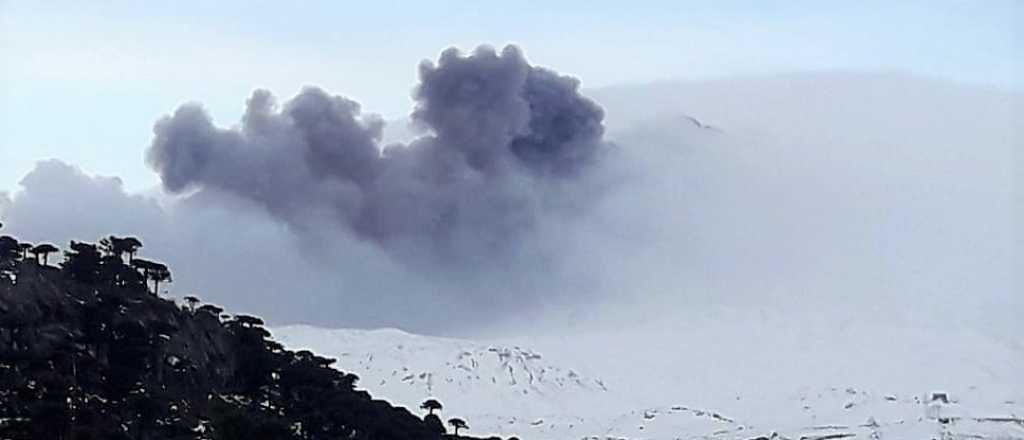 Sube el nivel de alerta técnica por actividad del volcán Copahue