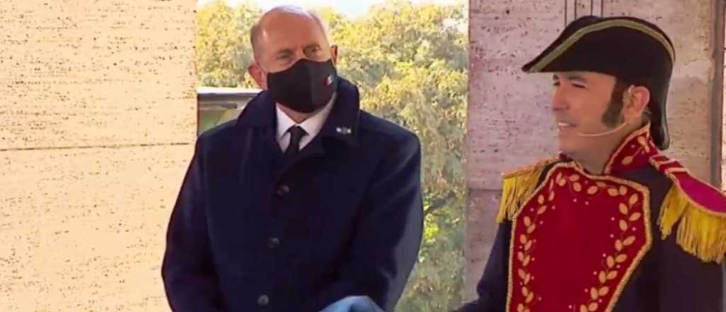 Video: polémica porque el actor que interpretó a Belgrano dijo "todes"