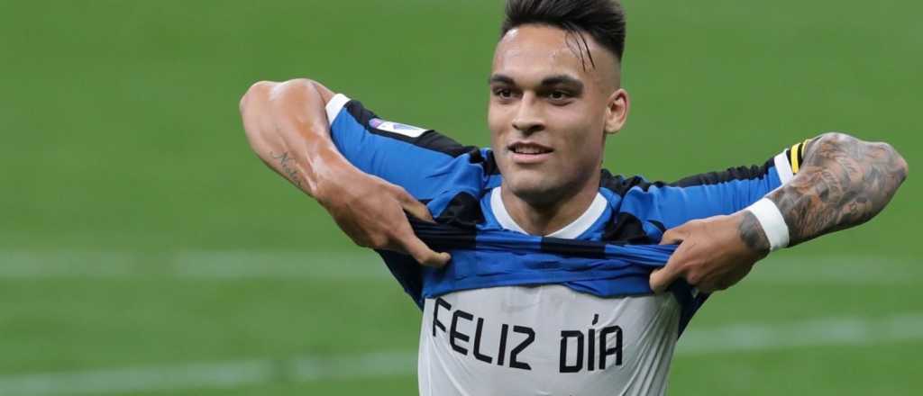 Video: Lautaro Martínez anotó un gol en la victoria del Inter