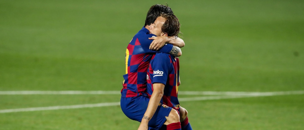 Messi no logró llegar a los 700 goles pero dio una brillante asistencia