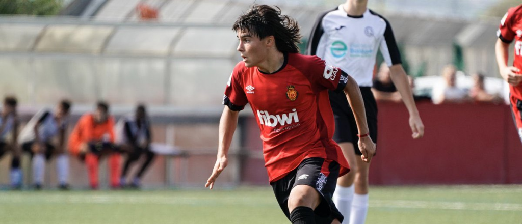 El "argentino" Luka Romero es el debutante más joven del fútbol español