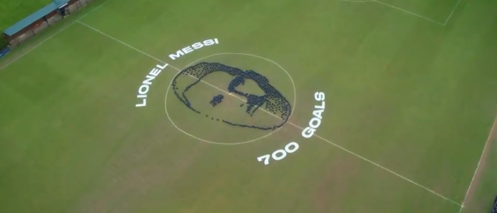 Arte puro: el video más increíble por los 700 goles de Lionel Messi