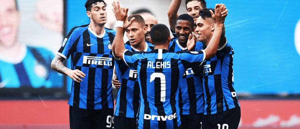 Inter metió seis goles, pero Lautaro Martínez no pudo anotar ni siquiera uno