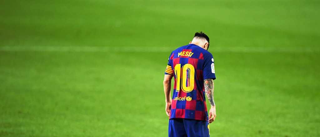 Messi frenó su renovación de contrato y podría salir del Barcelona