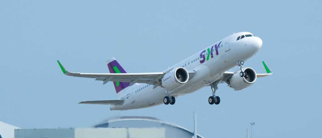 Sky Airlines quiere recuperar los vuelos Mendoza-Santiago