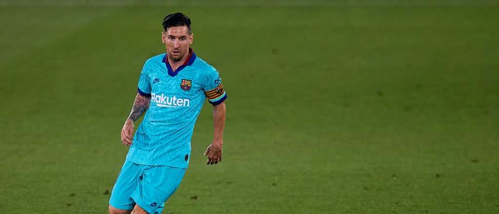Messi con la camiseta de Huracán: el montaje que divirtió a Las Heras