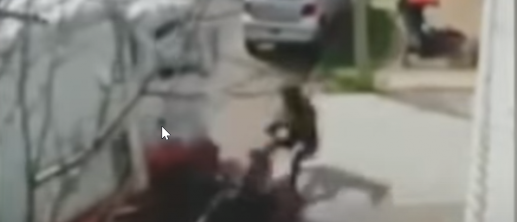 Sodero embistió con su camión a un motochorro que asaltaba a una mujer