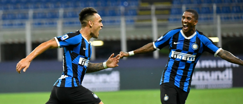 ¡Y un día volvió! Un gol y un asistencia del Toro Martínez en la victoria de Inter
