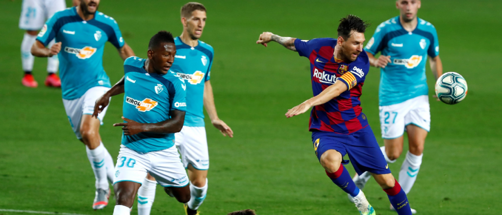 Messi fue el jugador más gambeteador del fútbol español