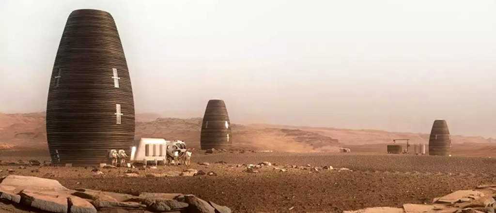Así serán las casas que se utilizarán para habitar Marte