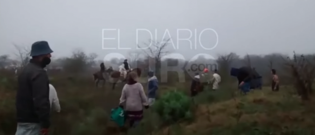 Enfrentamientos en La Plata por terrenos usurpados