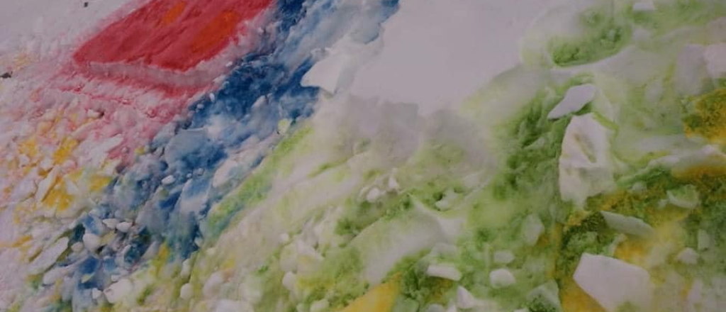El Ministerio de Cultura defendió la obra de pintura sobre la nieve de Vallecitos