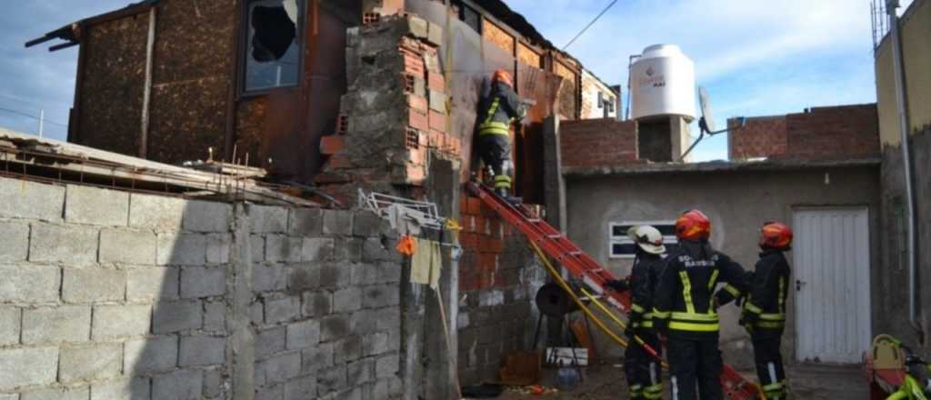 Un hombre le prendió fuego la casa a su pareja en Tupungato