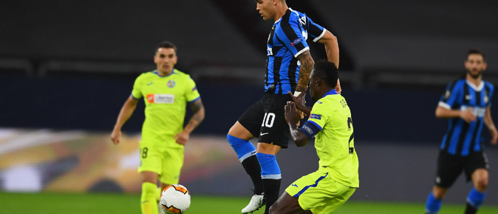 Inter eliminó a Getafe y avanzó a los cuartos de final de la Europa League