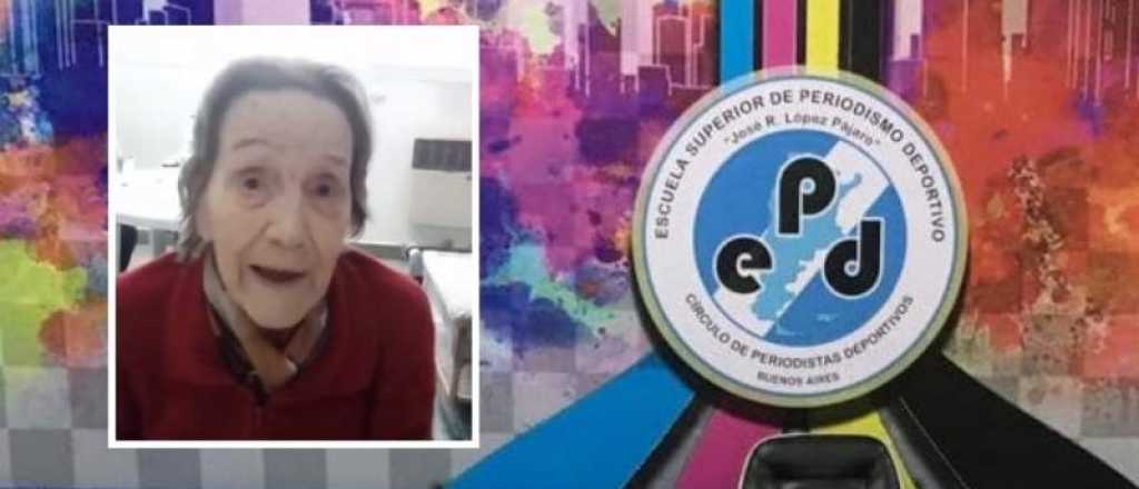Dolor: murió la primera periodista deportiva de Argentina 