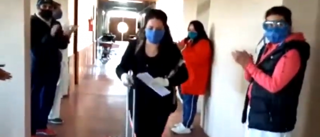 Video: así dejaron el hotel dos pacientes recuperados de Tupungato