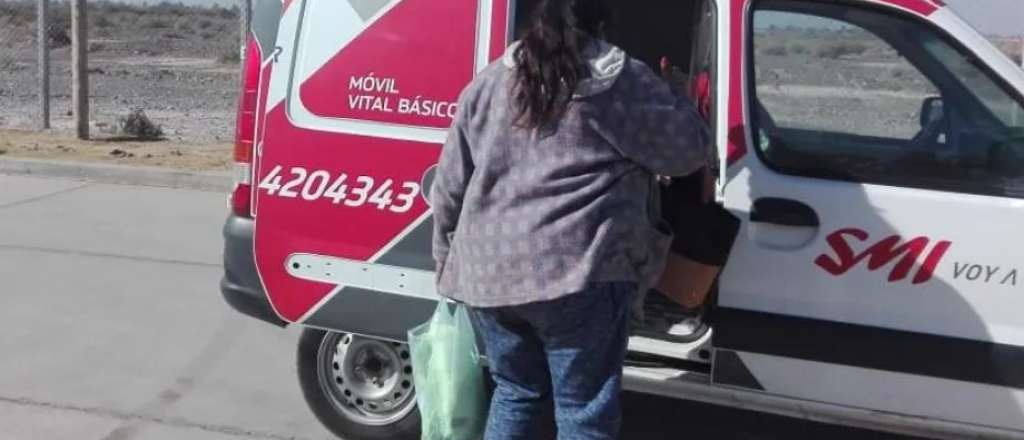 Una mendocina cruz&oacute; caminando a San Juan para ir a una psiquiatra