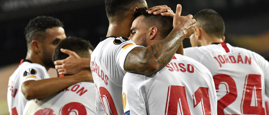 Sevilla, con varios argentinos, clasificó a la final de la Europa League