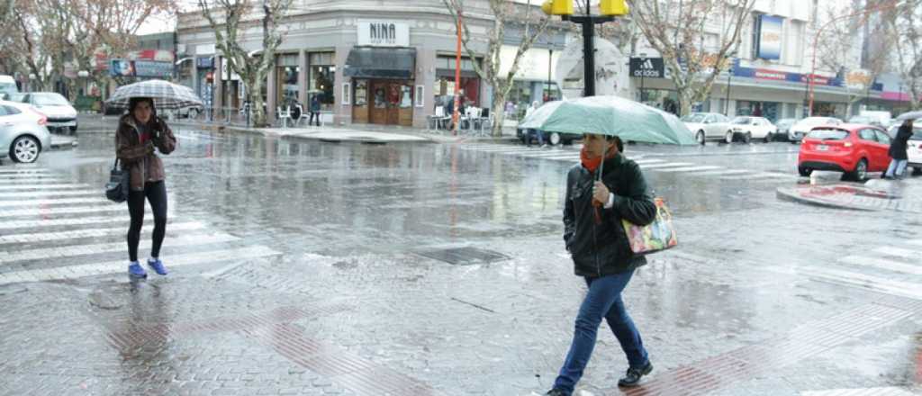 El tiempo en Mendoza: fin de semana invernal, frío, ventoso y con lluvias