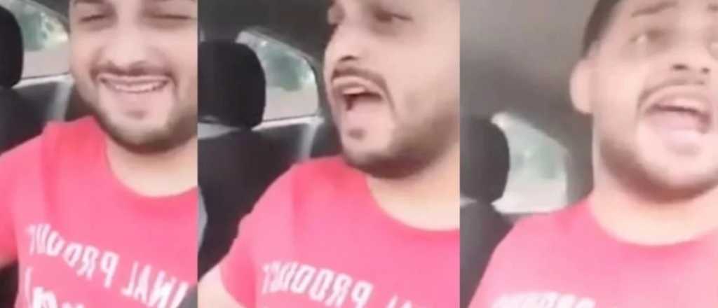 Video: un cantante transmit&iacute;a en vivo y fue arrollado por un tren