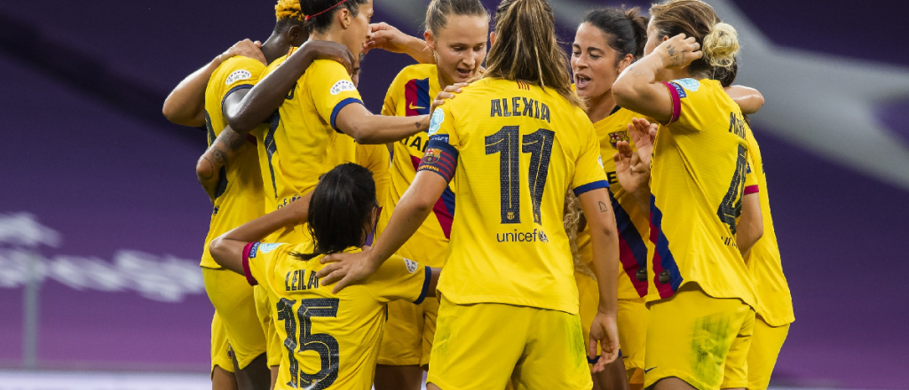 Barcelona venció a Atlético de Madrid en la Champions League Femenina