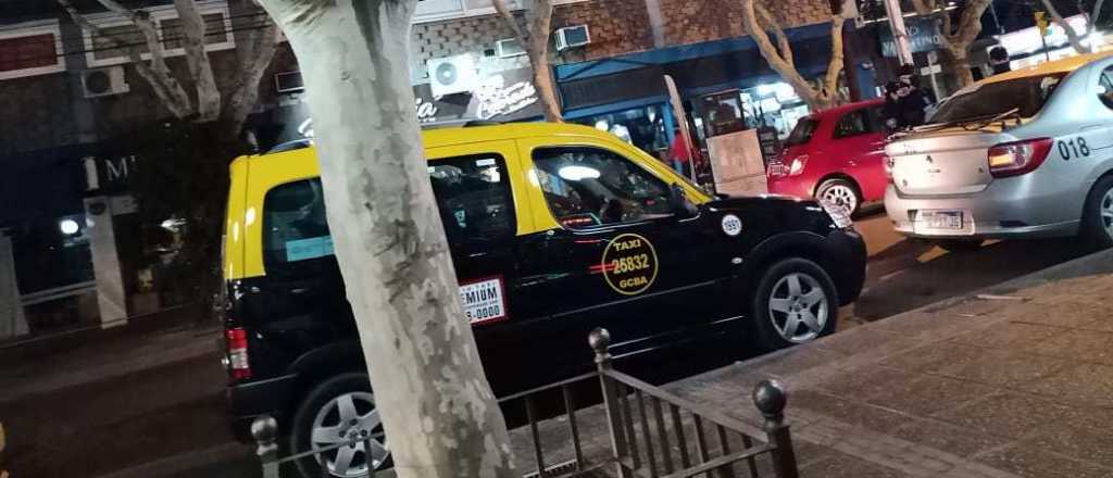  Video: así custodiaron a un taxi que llegó a Mendoza desde Buenos Aires