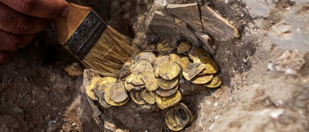 Israel: hallan enterradas un tesoro de monedas de oro de hace 1.000 años