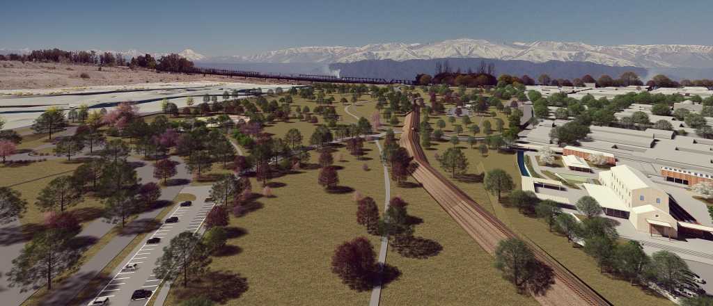 El Parque de la Ribera sería el segundo más grande de Mendoza