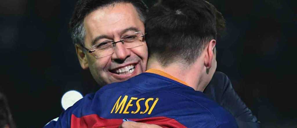 El presidente del Bar&ccedil;a dispuesto a renunciar para que Messi no se vaya
