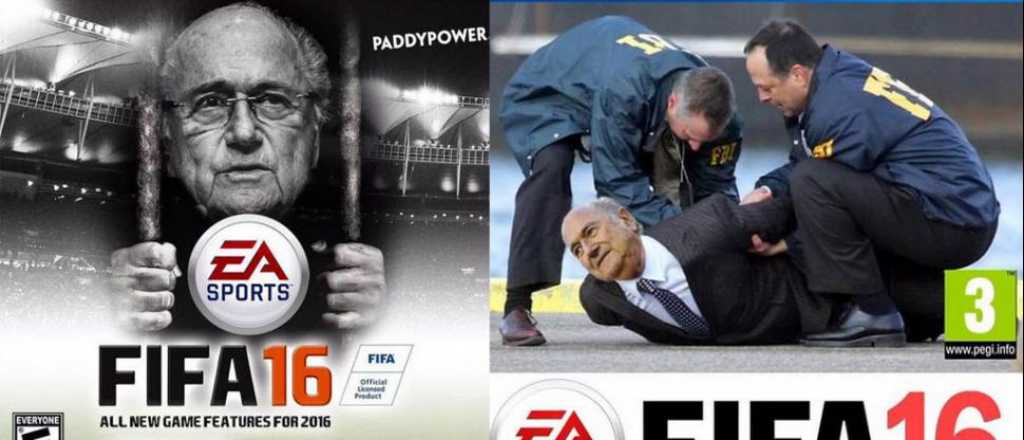 El esc&aacute;ndalo de la FIFA tambi&eacute;n tiene memes y afiches