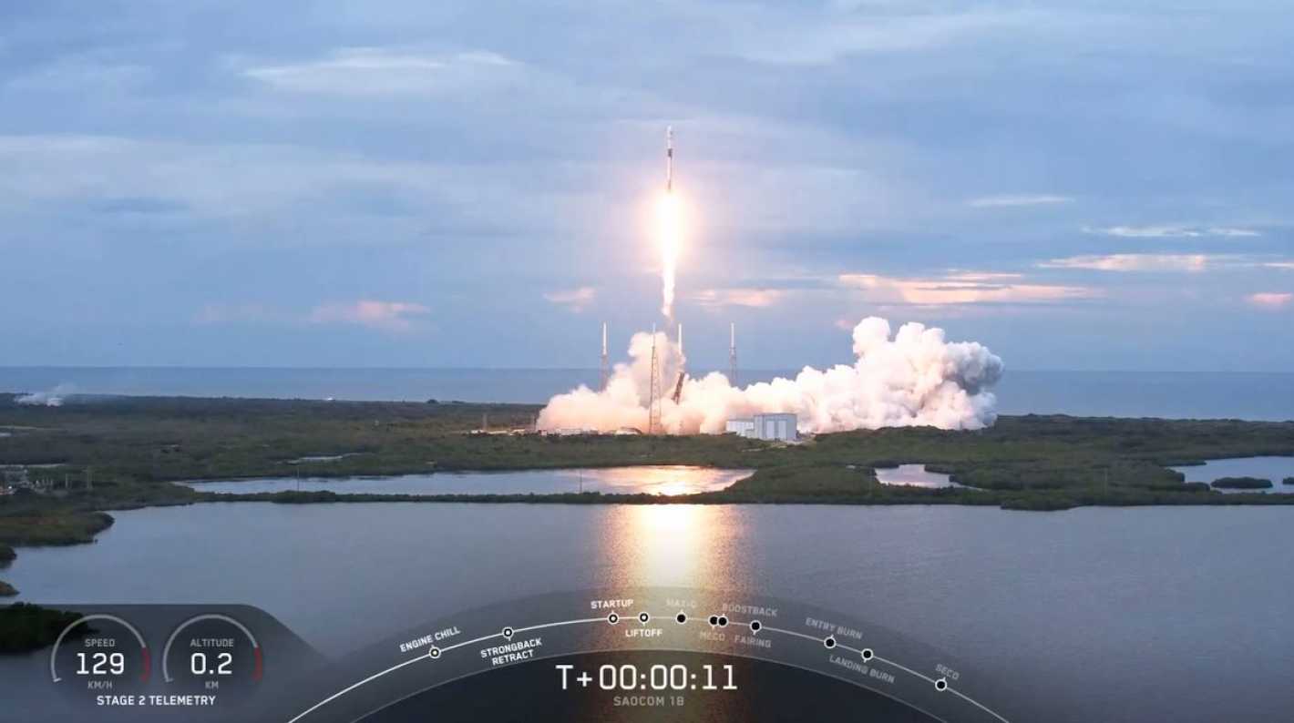 Lanzamiento del satlélite argentino SAOCOM 1B desde Florida - Mendoza Post