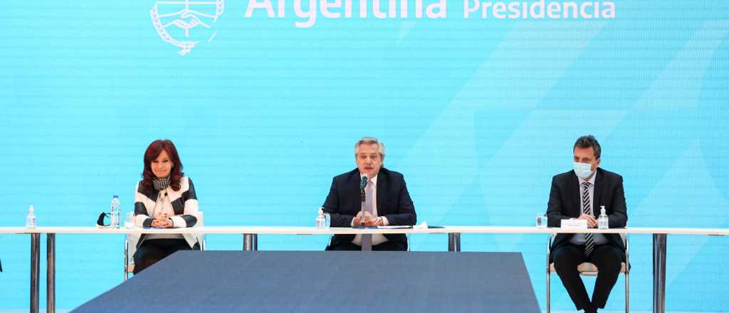 La foto: Alberto y CFK juntos para anunciar la adhesión al canje de deuda
