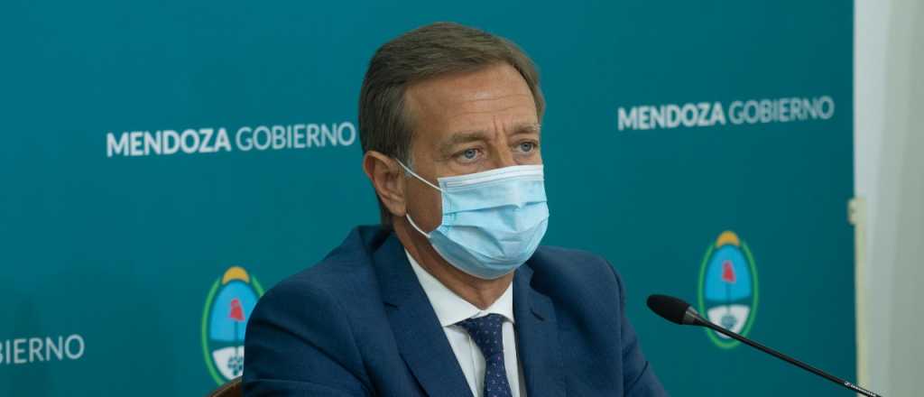 El gobernador de Mendoza se realizó el test y dio negativo para coronavirus