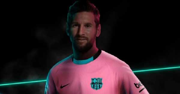 Con Messi, el Barcelona presentó su nueva camiseta rosada - Mendoza Post