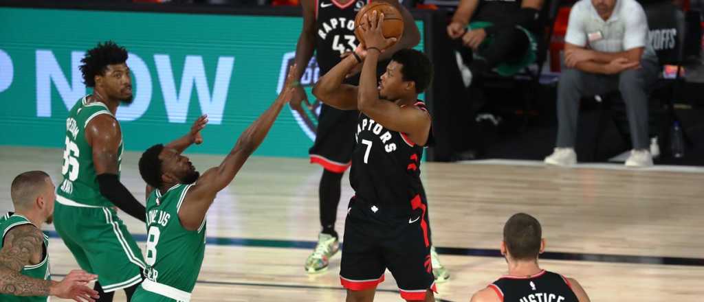 El campe&oacute;n Toronto derrot&oacute; a Boston Celtics y la serie va a un s&eacute;pimo partido