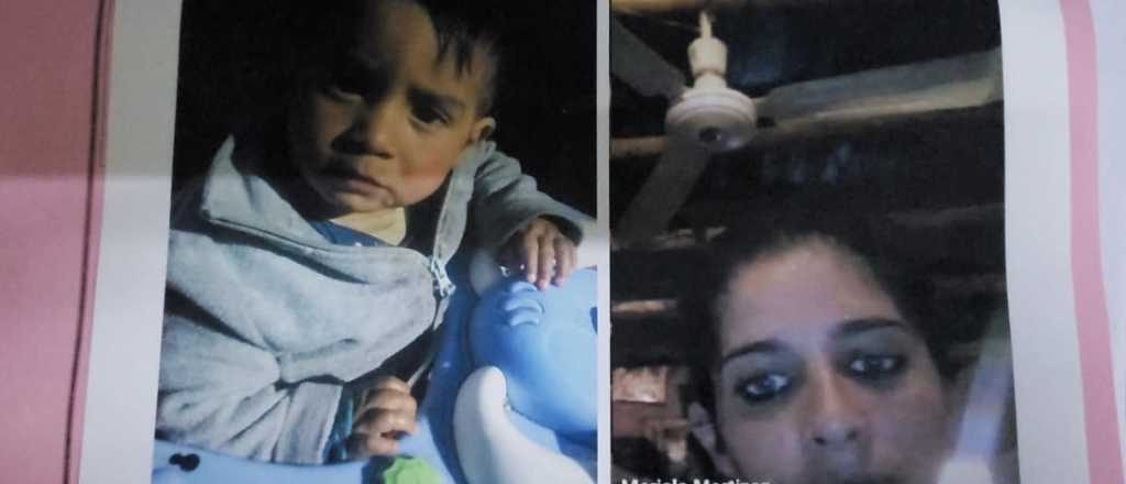 Buscan en Las Heras a una mamá y su bebé que desaparecieron el jueves