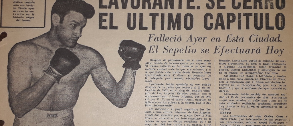 Rolando L&oacute;pez "hizo" libro la historia del boxeador Alejandro Lavorante