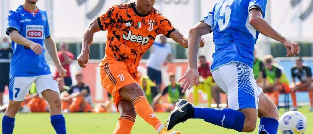 Juventus, con el aliento de Gabriela Sabatini, goleó en su primer amistoso 