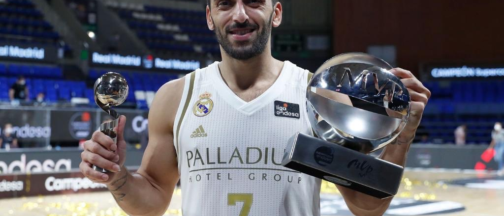 Video: Campazzo meti&oacute; un "tiro imposible" y Real Madrid sali&oacute; campe&oacute;n