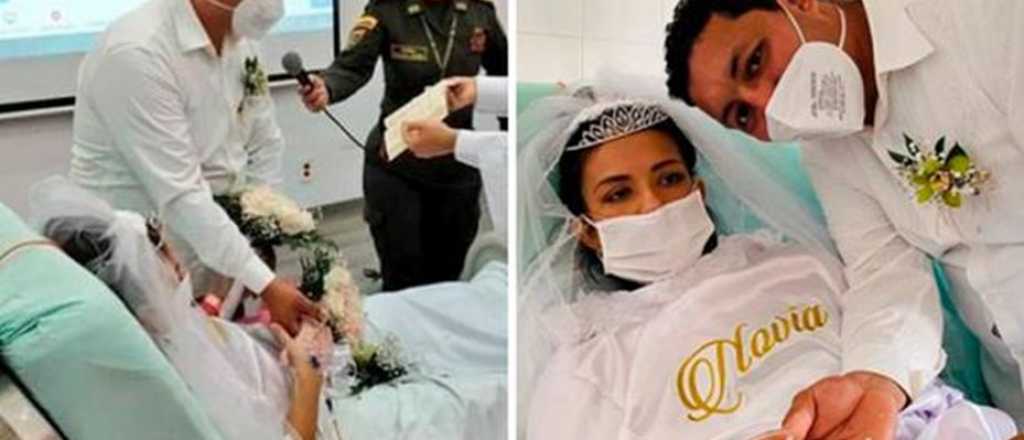 Video: se casó en el hospital antes de morir de cáncer