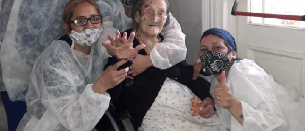 Una mujer de 110 años se curó de coronavirus en Buenos Aires