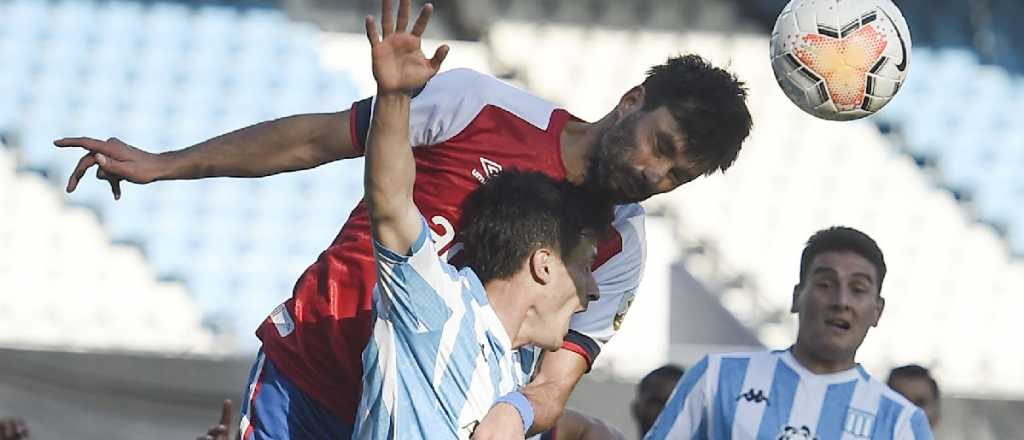 Racing volvió al ruedo perdiendo contra Nacional de Uruguay