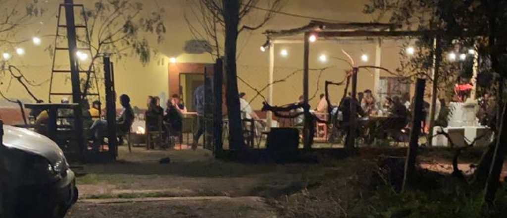 Desbarataron una fiesta ilegal en una obra y un bar clandestino en Luján