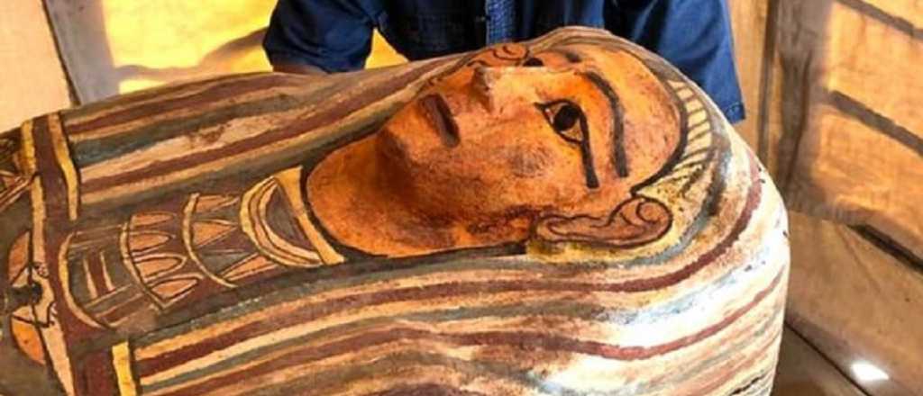 Sarcófagos de Egipto: descubren 27 ataúdes enterrados hace 2.500 años