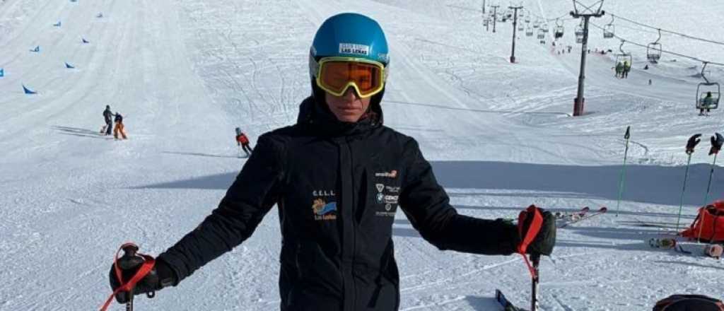El joven esquiador mendocino Augusto Zandomeni hizo historia