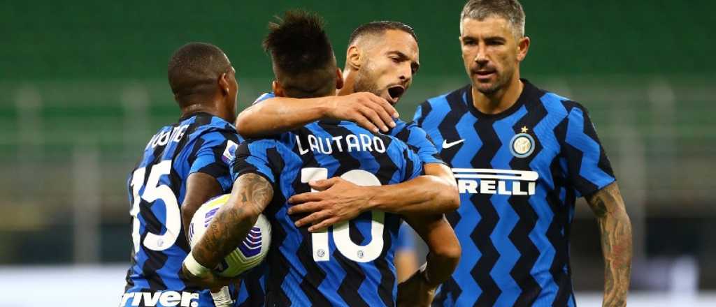 El Toro Martínez metió un golazo en la victoria de Inter sobre Fiorentina