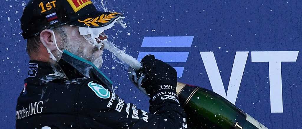 F&oacute;rmula 1: Bottas gan&oacute; en Rusia y posterga el r&eacute;cord de Hamilton
